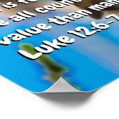 Lukas 12:6-7 poster (Hoek)