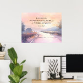 Lukas 18:27 Jezus antwoordde Mogelijk met God Bijb Poster (Thuiskantoor)