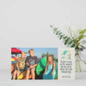 Lukas 2:14 Religieuze foto Kerst Kaart (Staand voorkant)