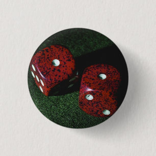 Lukcy dobbelt ronde button 3,2 cm