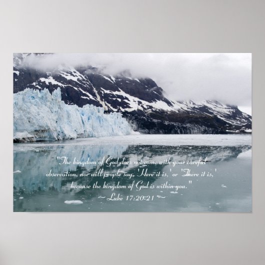 Luke 17:20,21 Poster (Voorkant)