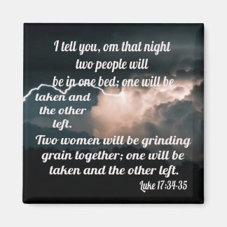 Luke 17:34-35 magneet