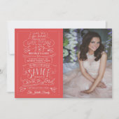 Luke 2-10-11 Carte de voeux de Noël de passage (Devant)