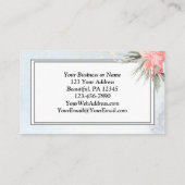 Luke 2:10 Goede getimede van grote vreugde, Kerstm Visitekaartje (Achterkant)