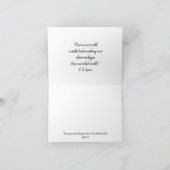 Luke 2-11 CSLewis-kerstkaart Kaart (Binnen)