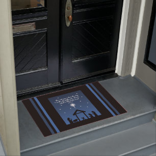 Luke 2:11 Kerstabel Verse Doormat Deurmat