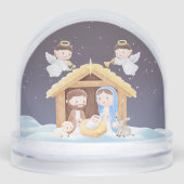Luke 2:11 Nativity Bible Verse Snow Globe Sneeuwbol (Voorkant)