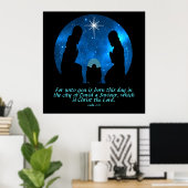 Luke 2:11 poster (Thuiskantoor)