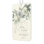 Luke 2:14 "Glory to God" White Rose Luchtverfrisser (Links)