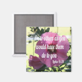 Luke 6:31 magneet (Voorkant / Achterkant)