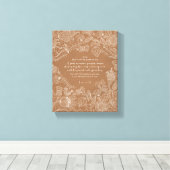 Luke 6:38 Canvas (Insitu (Houten vloer))