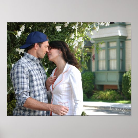 Luke en Lorelai Kiss Poster (Voorkant)