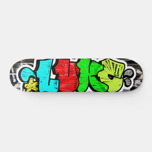 Luke Graffiti Custom Cool Skateboard personnalisé (Horz)