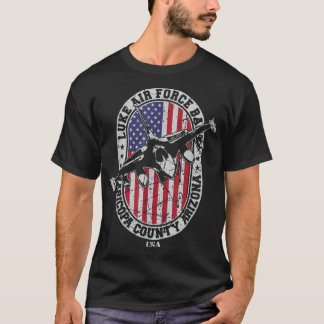 Luke luchtmachtbasis USAF F-16 vlaggenschip 56e ge T-shirt