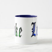 Luke, naam, Logo, Blue Ringer Combo Mok. Mok (Midden)