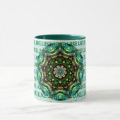 LUKE ~ Paua Shell Mug personnalisée ~ (Centre)