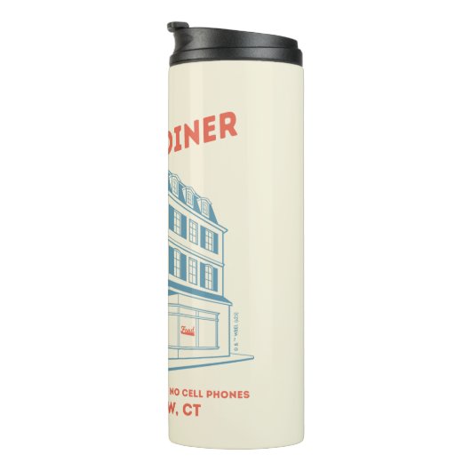 Luke’s Diner Stars Hollow Design Thermosbeker (Geroteerd rechts)