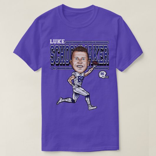 Luke Schoonmaker Dallas toon TShirt (Design devant)