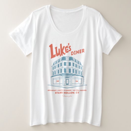 Luke's Diner Stars Hollow Design (Design devant)