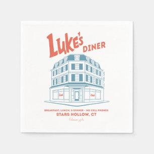 Luke's Diner Stars Hollow-ontwerp Servet