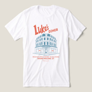 Luke's Diner Sterren Hollow Design Tri-Blend Shirt
