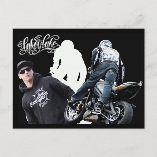 Lukey Luke Briefkaart (Voorkant)