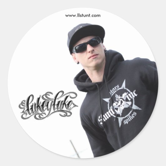 Lukey Luke Sticker [1] (Voorkant)