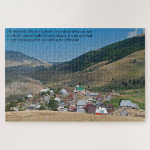 Lukomir Bosnia Mountain Village Large Legpuzzel
