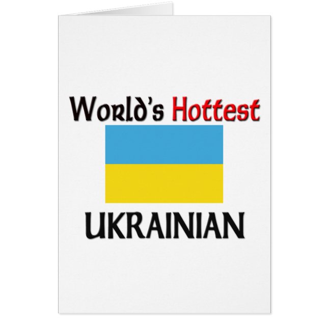 L'Ukrainien le plus chaud du monde (Devant)