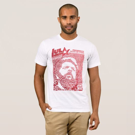 Lula President T-shirt (Voorkant volledig)