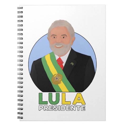 Lula Presidente Notitieboek (Voorkant)