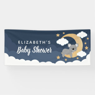 Lullaby Baby Koala Moon Baby shower Spandoek