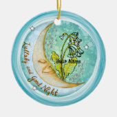 Lullaby Moon-baby-ornament Keramisch Ornament (Voorkant)