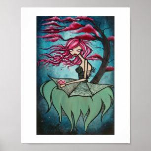 Lullaby of Birdland 8-inch x10-inch afdrukken Poster