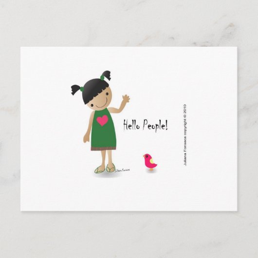 Lully-post Briefkaart (Voorkant)