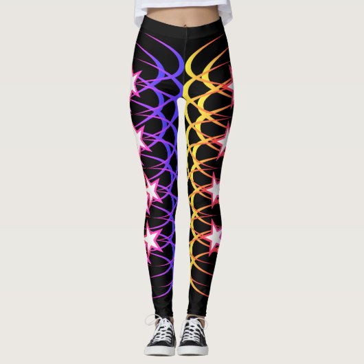 L'Ultimate en Cool - Side Star Leggings (Devant)