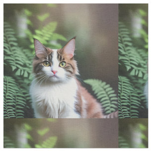 Lulu Le Chat De Ragdoll Brown Et Blanc, Tissu