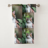 Lulu Le Chat Ragdoll, Serviette De Bain (En situation)