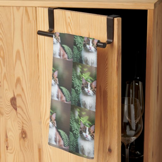 Lulu Le Chat Ragdoll, Serviette De Plat (Pliage en tiers)