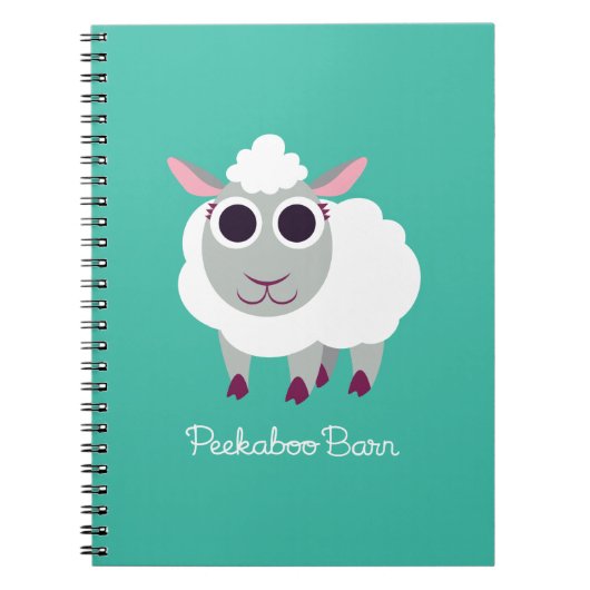 Lulu the Sheep Notitieboek (Voorkant)