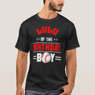 Lulu van de Bda van de Baseball-wedstrijd van de B T-shirt