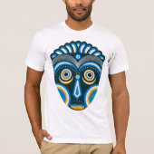 Lulua Tribe Mask T-shirt (Voorkant)