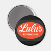 Lulu's Roadhouse Magnet (Recto/Verso)