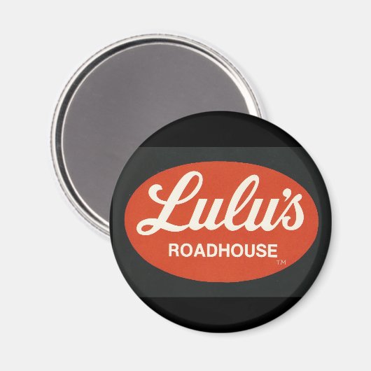 Lulu's Roadhouse Magnet (Recto/Verso)