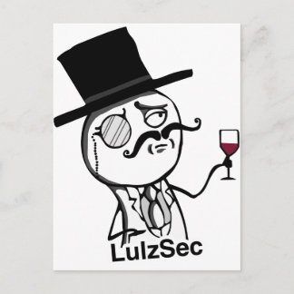 LulzSec Briefkaart