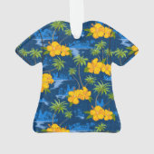 Lumahai Beach cachée Hawaii Aloha Shirt (dos)