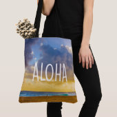 Lumahai Beach, Kauai, Aloha Hawaiian Beach Bag Draagtas (Dichtbij)