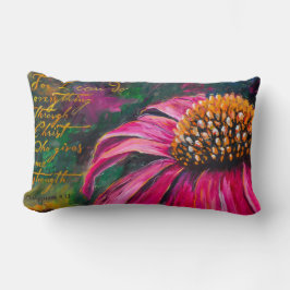 Lumbale coneflower kussen