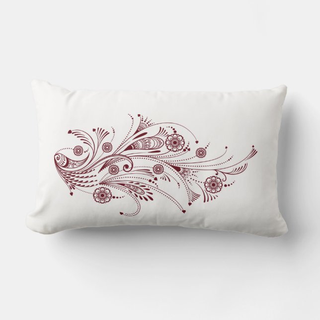 Lumbar Pillow 13 x 21 inch Kussen (Voorkant)