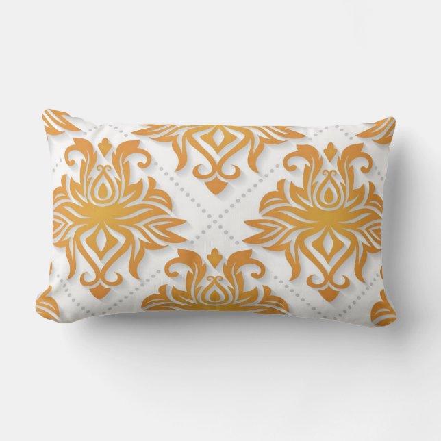 Lumbar Pillow Gold-ontwerp Kussen (Voorkant)